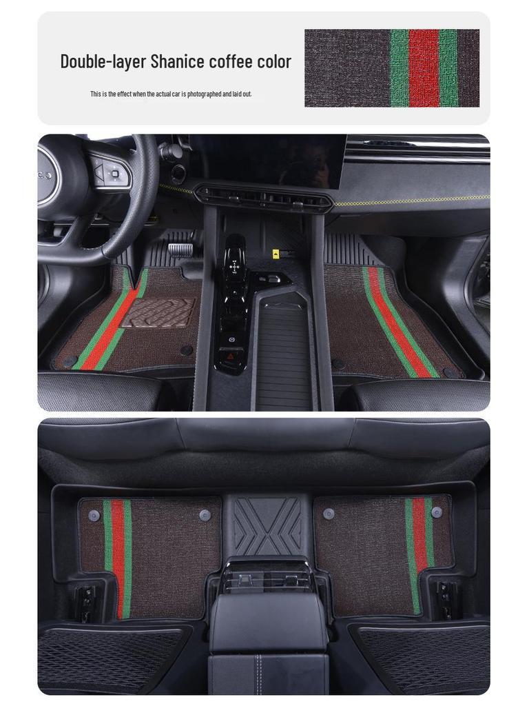 TPE Full Coverage Floor Mats for BYD Song PLUS L MAX EV DMI