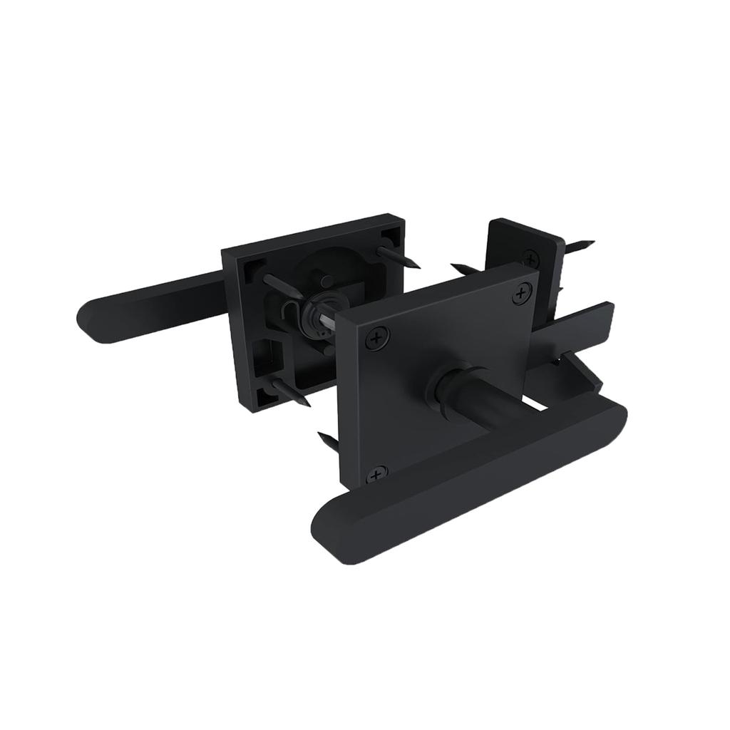 Double Side Auto Gate Latches Heavy Duty Swinging Door Lock Hardware Fence Lock for Indoor and Outdoor Use Enduring