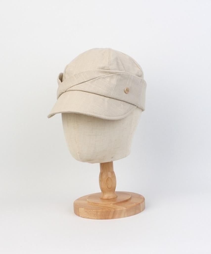 Yunibeosyeolkemiseuteuli Linen Bowl Beige Marine Cap