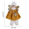 Christmas Plush Angel for Doll Tree Garland Christmas Decorations Party Hanging