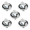 5pcs W10284885 Rotary Switch Control Knobs Replacement