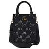 New MLB Polyester Shoulder Bag Crossbody Bag Handbag Regular Unisex Black 7ACRMDB4N-50BKS