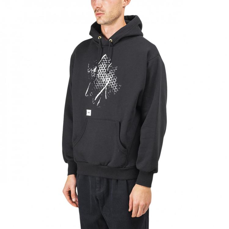 Vans Felpa con cappuccio da uomo con stampa Crossbones Wtaps Nera VN0A4TRBBLK1
