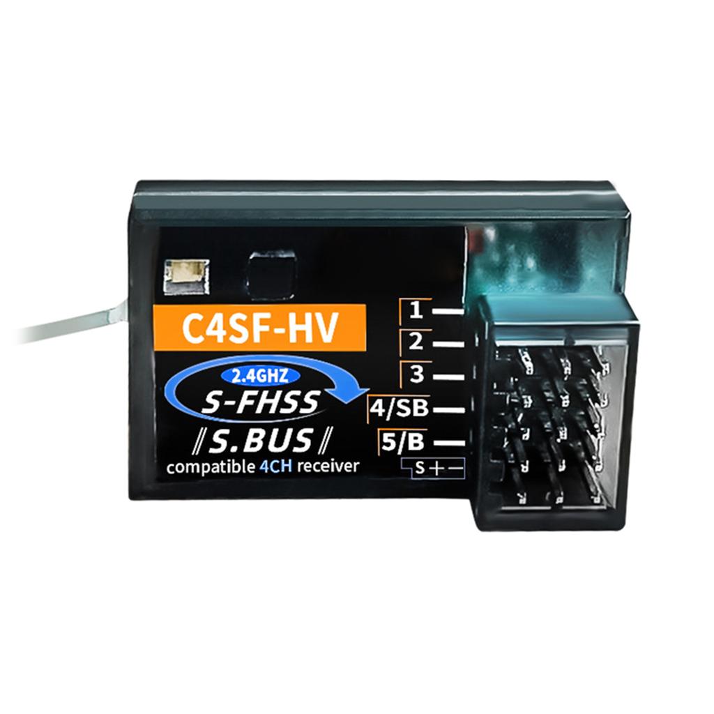 High Frequency C4SF 2.4G HV Receiver for FutabaS FHSS FHSS SBUS 3PV 3PK 4PKS 7PK T14SG Splashproof Receiver