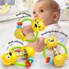 Sonagli per Bambini Giocattoli 0 12 Mesi Neonato Sensoriale Impugnatura Giocattoli Campanello a Mano Gioco di Attività Simpatici Sonagli Animali per Neonati Regali