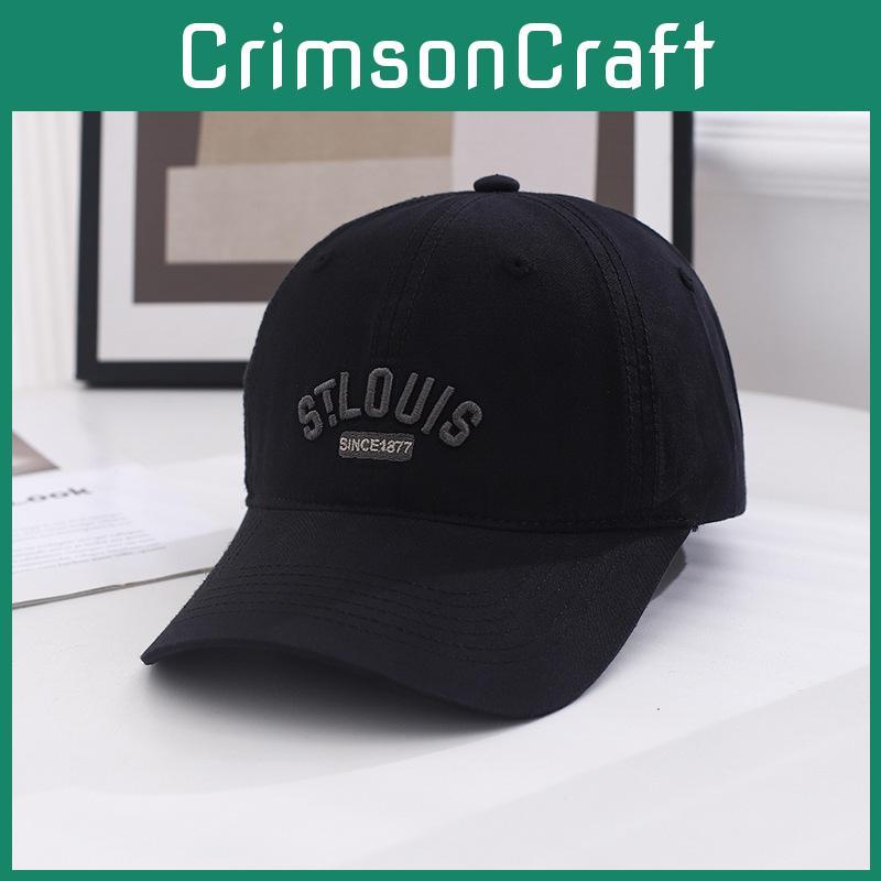Embroidery Letters Stlouis Duck Cap Outdoor Spring Women Shade Fishing Sunscreen