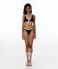 VINAJ Line Ribbon Dual Bikini Bra (Black)