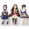 Premium Chokonose Figure Demon Slayer Anime Figure Kamado Tanjirou /Agatsuma Zenitsu Action Figure Kimetsu No Yaiba Figurine Toys