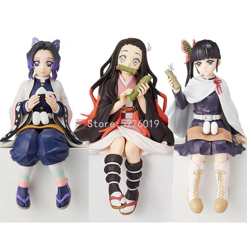 Premium Chokonose Figure Demon Slayer Anime Figure Kamado Tanjirou /Agatsuma Zenitsu Action Figure Kimetsu No Yaiba Figurine Toys