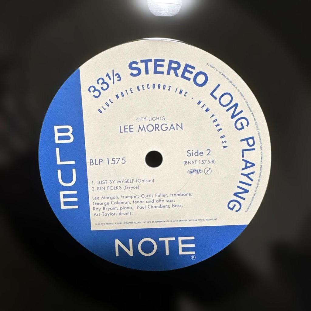 [USED] LEE MORGAN CITY LIGHTS Blue Note 1575