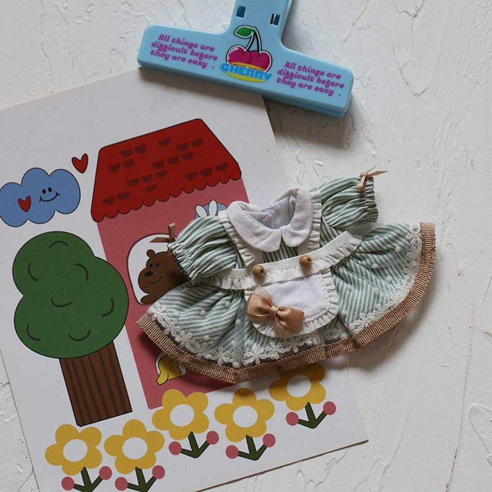 Cute Doll Lovely Clothes Lolita Plush Dolls Clothes Fashion Dresses Skirt  For 10cm Cotton Doll