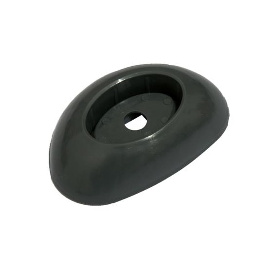 4 ks koncovky nohou bazénu Koncovky vertikálních nohou rámu bazénu Oválné dno Náhradní díly základny bazénu pro nadzemní bazény 16'x48" 18'x48" 20'x48" 24'x52"