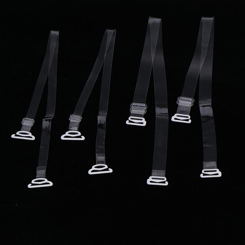 Adjustable Intimates Accessories Bra Straps Belt Women'S Elastic Invisible Transparent Silicone Bra Straps