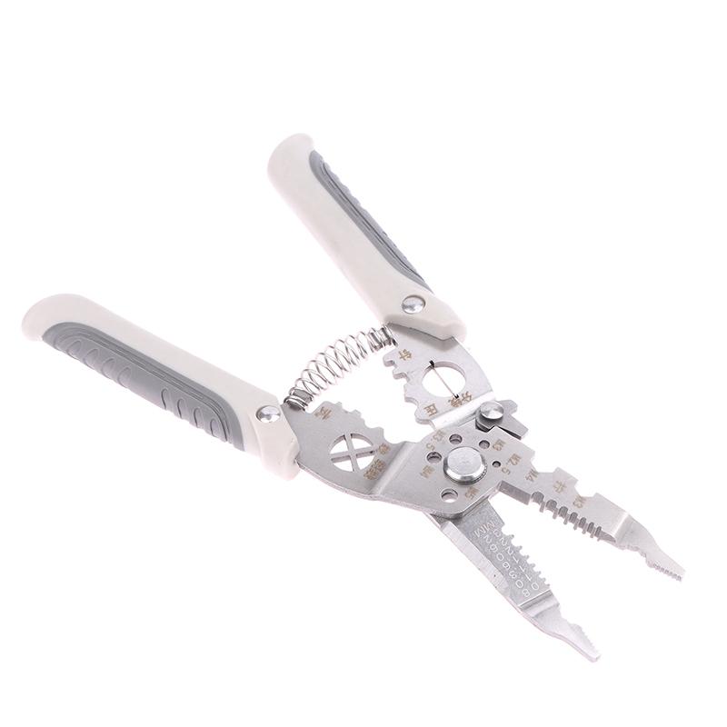Electrician Specific Wire Stripping Pliers Multifunctional Electricians Maintenance Anti-Slip Stripper Cable Crimper Pliers Tool