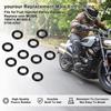 Universal Fuel Line Coupler O-Ring Fits for Fuel Injected Harley-Davidson Replace OEM MC600,188474,0706-0293,MC600-5