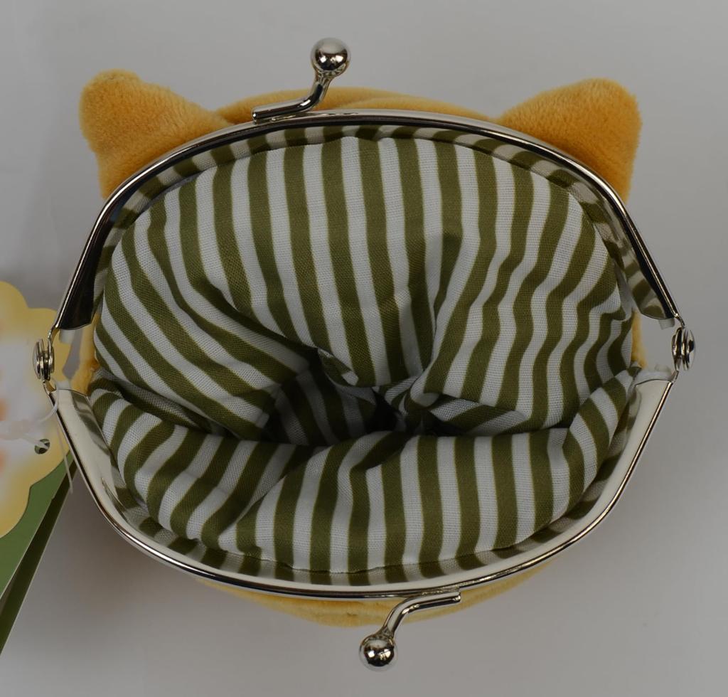Friends Hill Mochimochi Clasp Shibata-san Pouch, Beige, CW-724-135