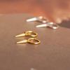 Euro-American Trendy Cone Pendant Ear Cuffs - Smooth Cold Punk Style Hoops for Women