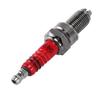 Plouluyt 3pcs D8TC 3 Electrode Spark Plug Racing Spark Plug with 3 Electrodes for