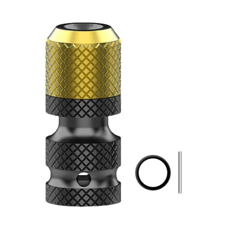 1/2inch Square Drives To 1/4inch Hex Female Socket Adapter Converters Chuck Adapter for Impacts Electric Wrench