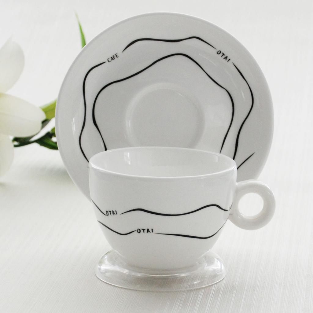 Enkel kaffekopp tallerken Todelt sett Nordic Style Frokostkopp Kaffekopp Keramisk Vannkopp Krus Melkekopp