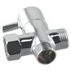 Diverter Valve 3-Way 4-points Shower Head Angle Valve Bath