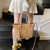 Large Capacity Handbag Women's New Beach Vacation Shoulder Tote Bag