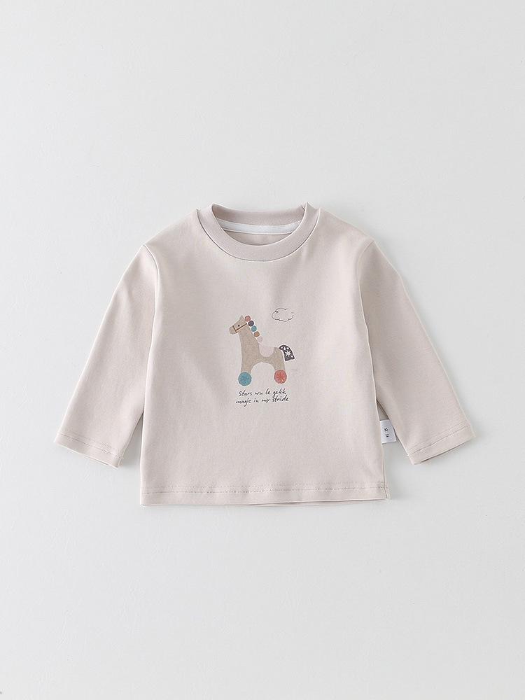 Infant Boys' Cartoon Long-Sleeved T-Shirt - 2026 Spring Collection