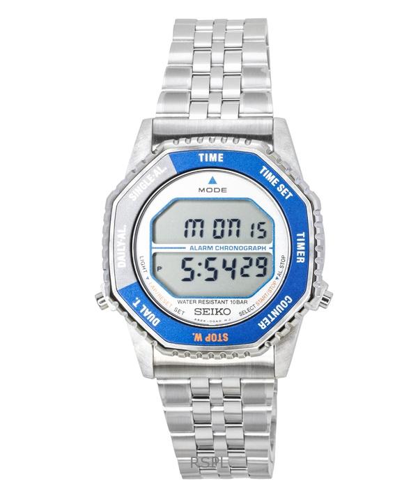 

Seiko Rotocall Digital Chronograph Stainless Steel Quartz SMGG21P1 100M Men s Watch білий