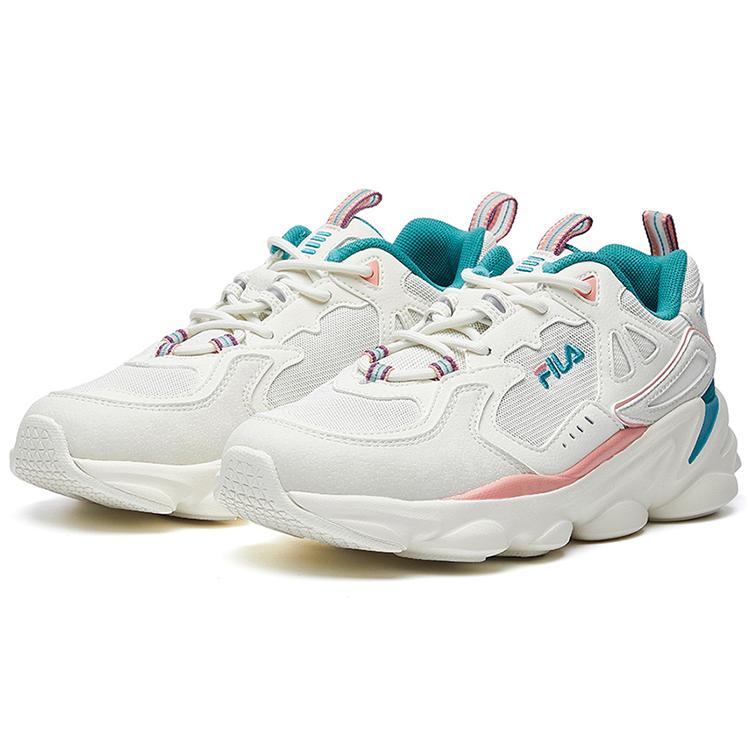New FILA Skipper 'White Green Pink' Women's F12W011113BSN