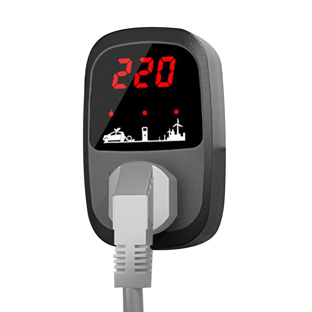 EV Charging Socket Fast Charging EV Adapter With Lcd Display Screen Electric Car Charger Adapter Fast Charging Electric Charging