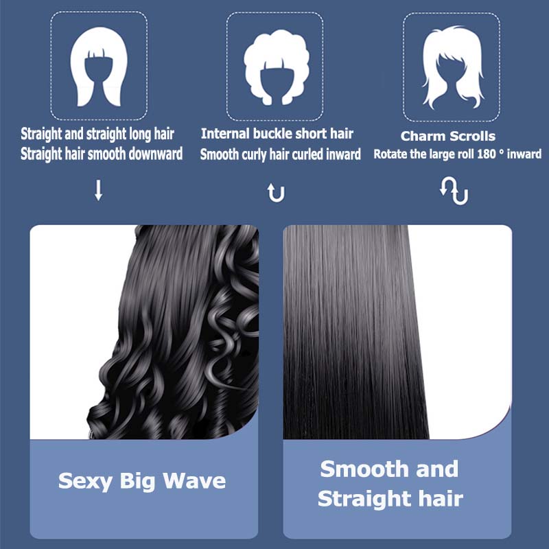 Professioneller Big Wavy Hair Lockenstab Schnell Aufheizend Elektrischer Nano Keramik Lockenstab 25Mm Lockenstab Professioneller Lockenstab Stylingwerkzeug