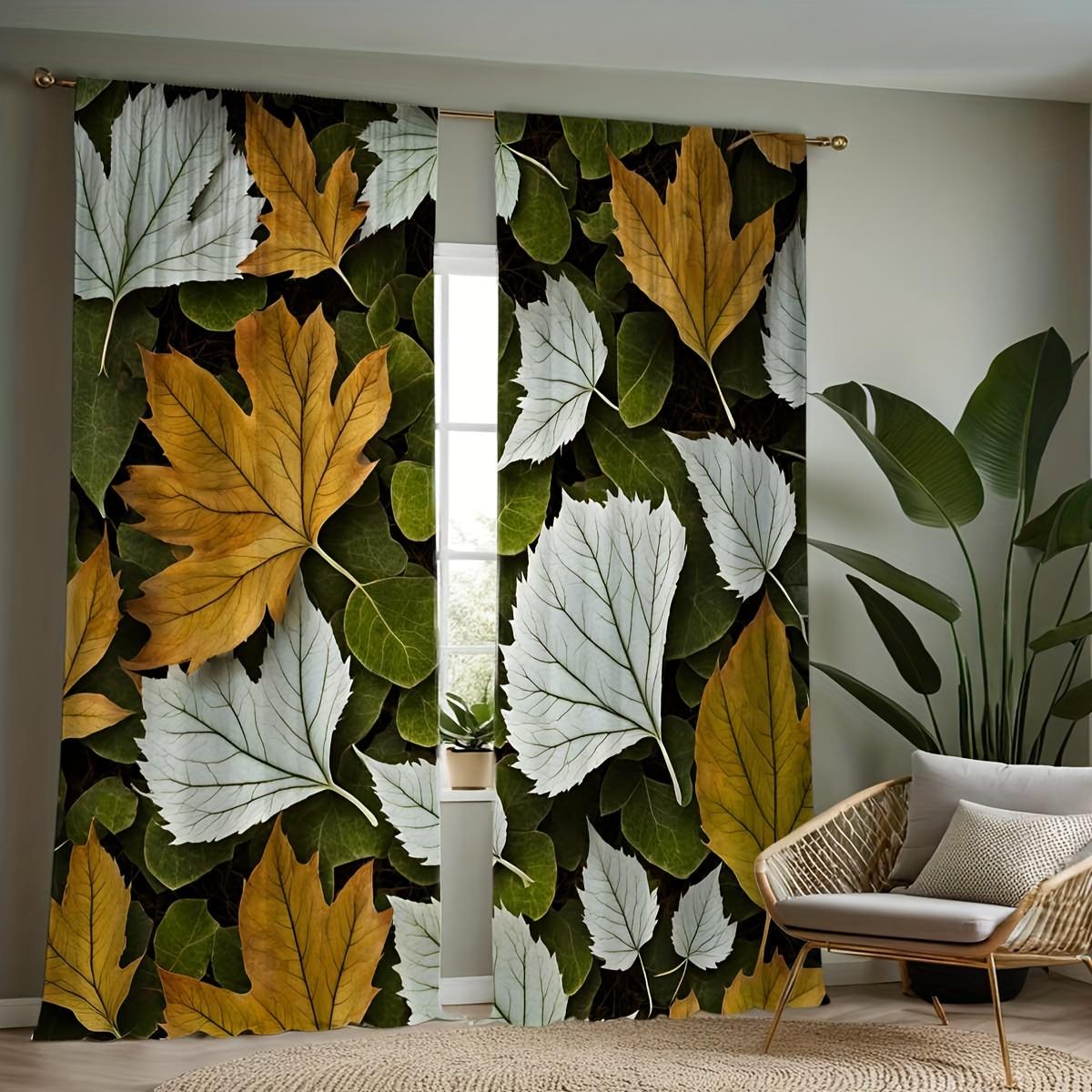 

2 шт. Винтажные полупрозрачные шторы с рисунком винограда, подсолнуха, розы, листьев для гостиной, спальни, оконного карниза для домашнего декора (W250cmxH250cm)x2&Rod Pocket