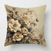 Tropical plant pattern cushion set bedroom cafe decor ins style living room sofa pillow set Throw pillowcase 40x40cm 45x45cm
