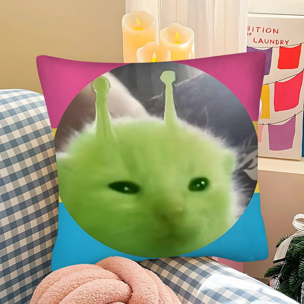1pc Aroace Pride Anime Pillow Case Fashion Square Pillowcase Bedroom Sofa Room Ins Decoration Leisure