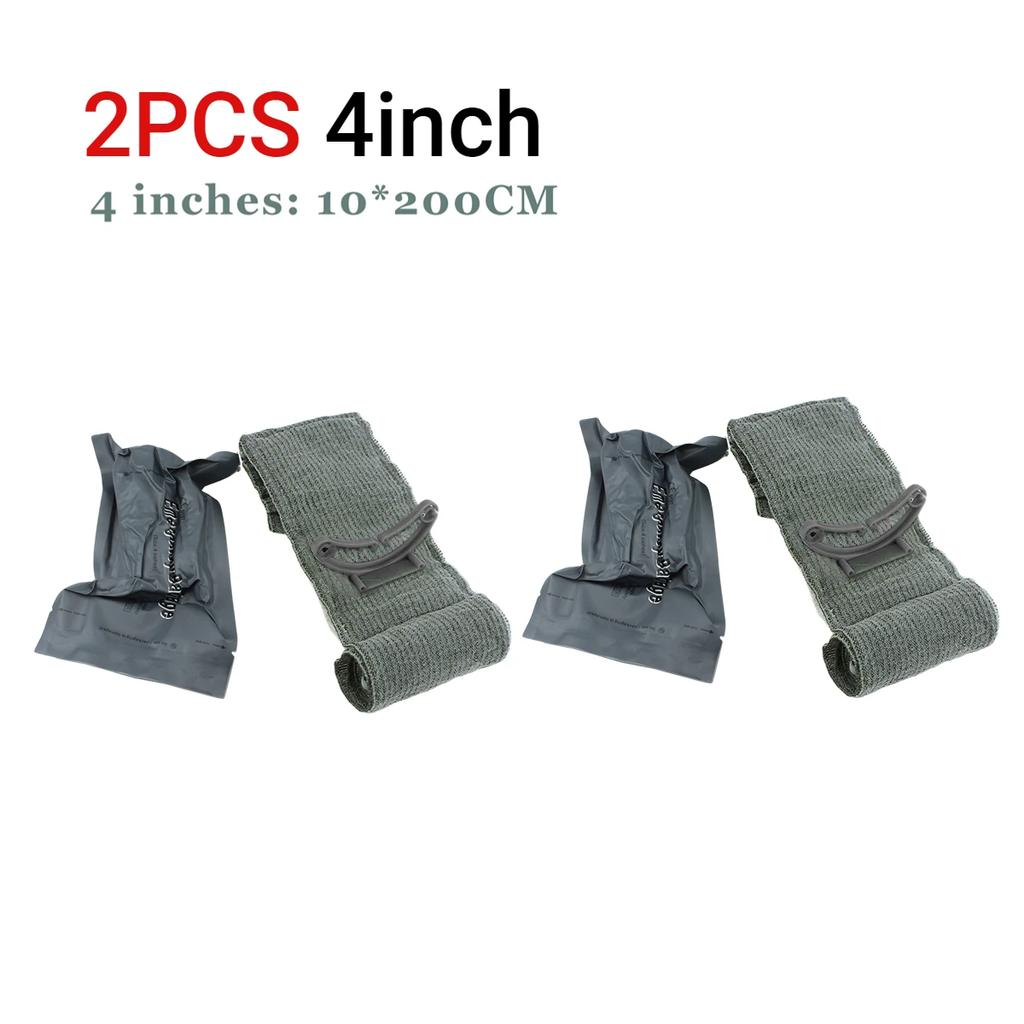 4/6inch Israeli Bandage High Elastic Emergency Compression Tourniquet Trauma First Aid Kit Medical Dressing Sterile Roll Bandage