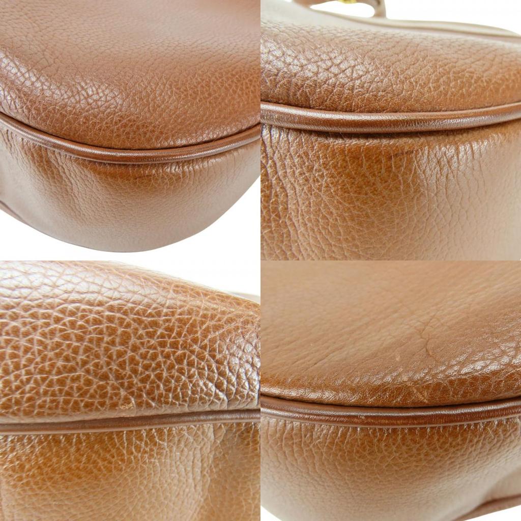 Used GUCCI Shoulder Bag 001.104.0931 leather Brown casual