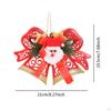 Weihnachts-Hängedekoration, Glockenanhänger, Wandschmuck zum Geschenkverpacken