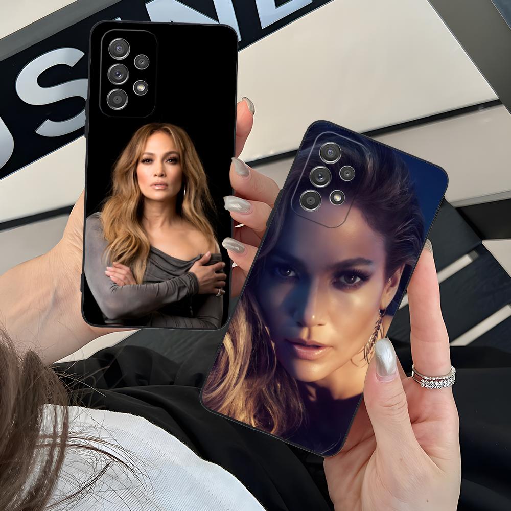 Jennifer Lopez Mobile Cell Phone Case for Samsung Galaxy M55 54 42 35 34 33 32 23 22 15 14 13 12 F55 5G Colorful Cover Pretty