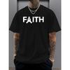 European Sizes Men'S Fashion Casual Crew Neck T-Shirt - Urban Graphic Style, Daily Wear And Sports, Soft And Breathable, Bold Print Design