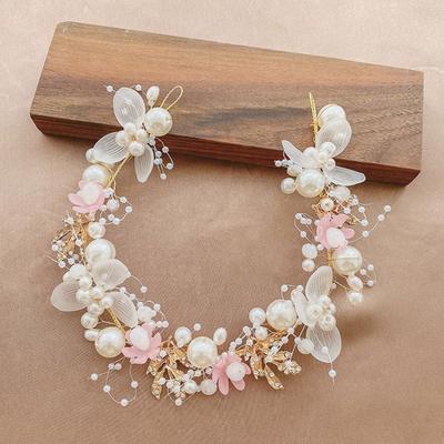 Birthday Flower Girl Princess Head Hoop for Girls Show Performance Costume