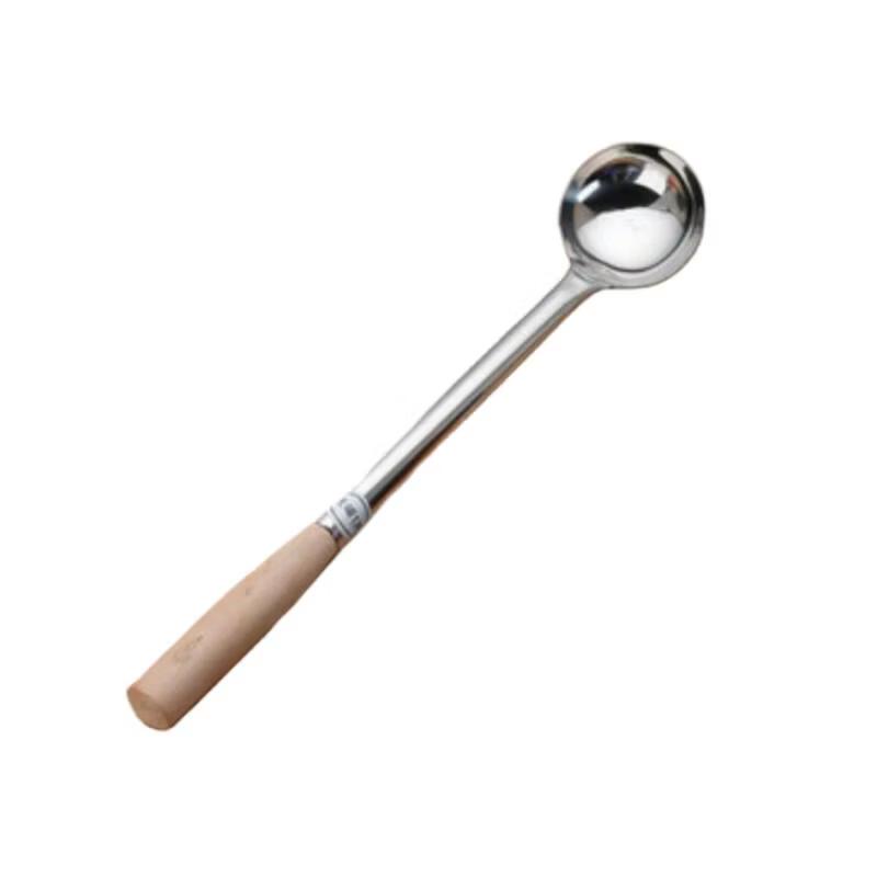 Qianxing Stainless Steel Chef's Wok Ladle