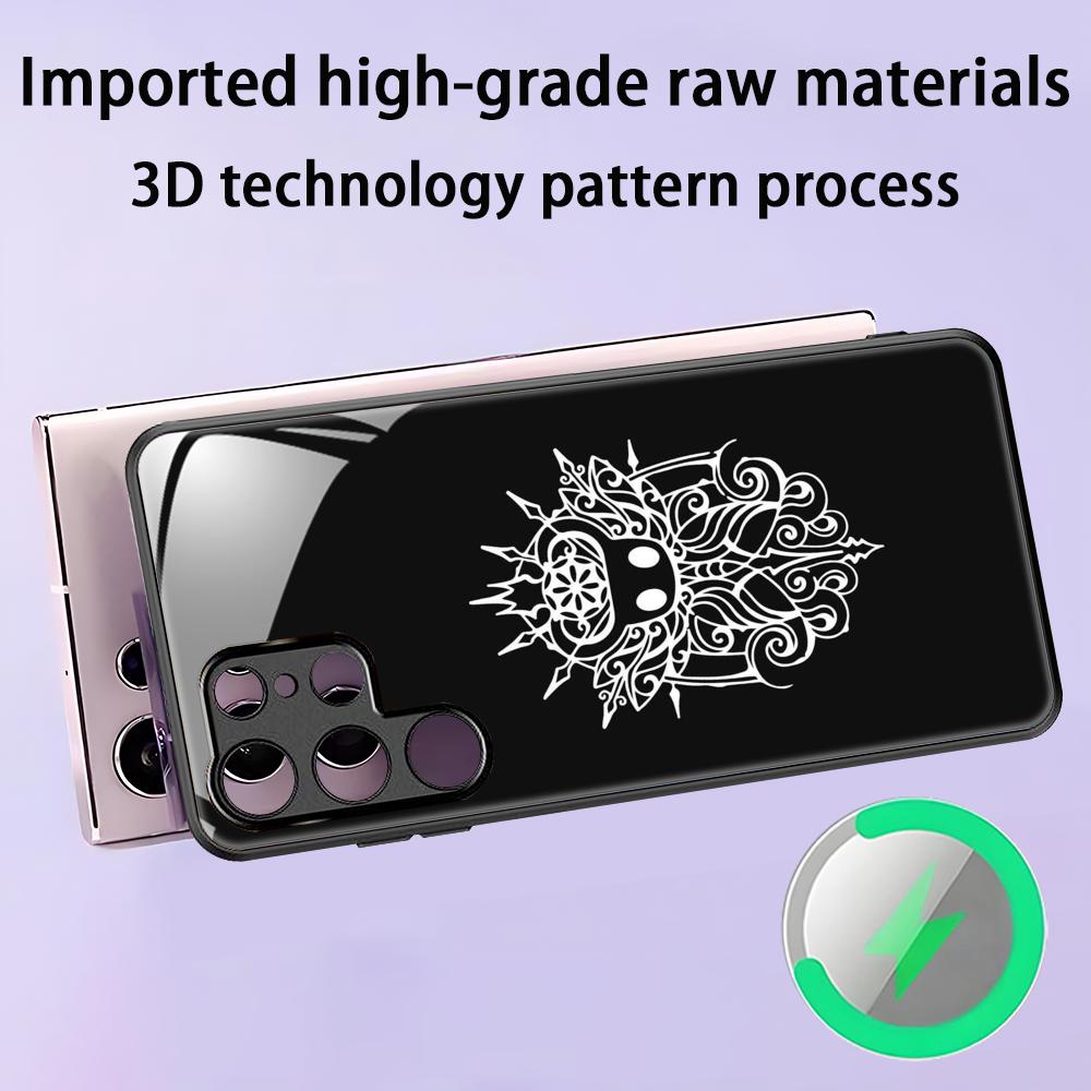 HOT GAME Hollow Knight Silksong Phone Case For Samsung S25 S24 S23 S22 S21 S20 Plus Ultra Note20 Glass Magnetic Case
