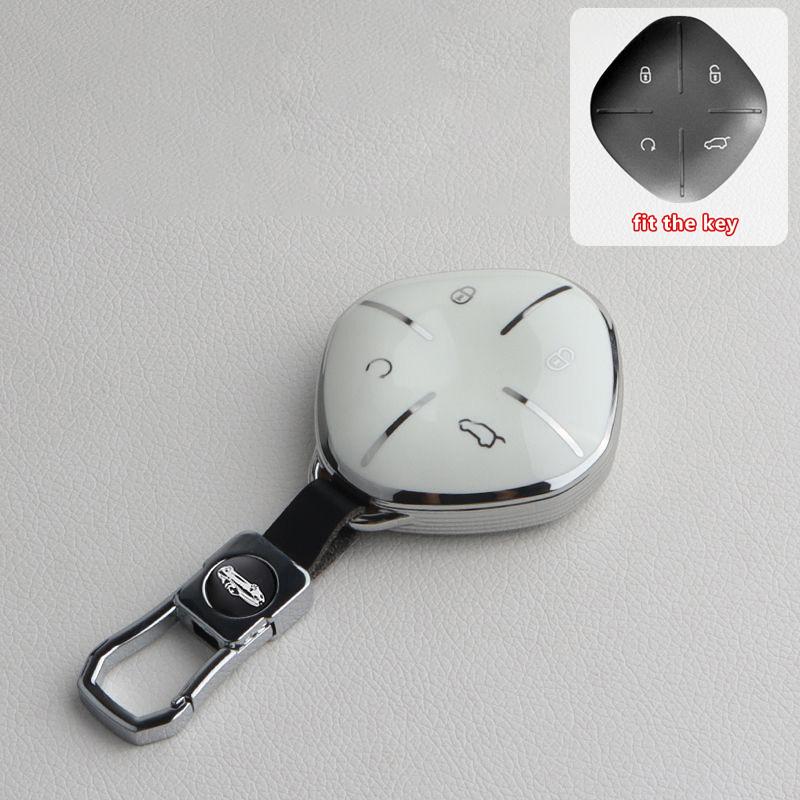 Car Key Case For Chery Jetour Dashing X-1 Plus Dtc Idm Remote Cover Shell Keychain Housing Ring Holder Fob Interior Accessories (as the picture,for Jetour Dashing)