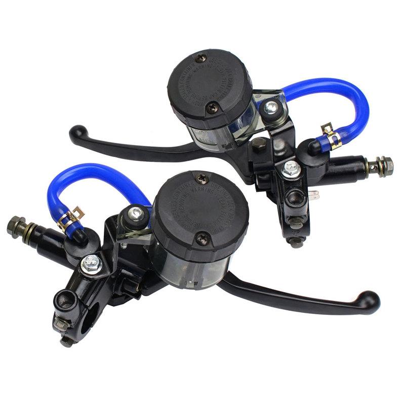 Universal 22mm 7/8 Motorcycle Hydraulic Brake Master Cylinder Clutch Reservoir Levers Motocross for Honda Yamaha Suzuki Kawasaki