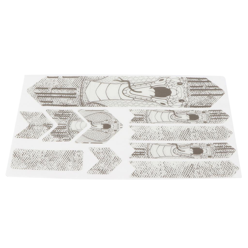 Enlee Samolepky na kolo pro ochranu rámu Vodotěsné Samolepky na horské kolo Rám odolný proti poškrábání