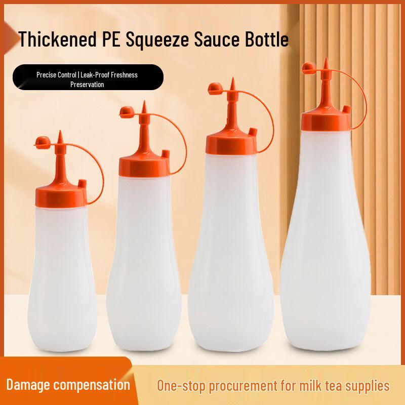 ZISIZ Plastic Squeeze Sauce Bottle