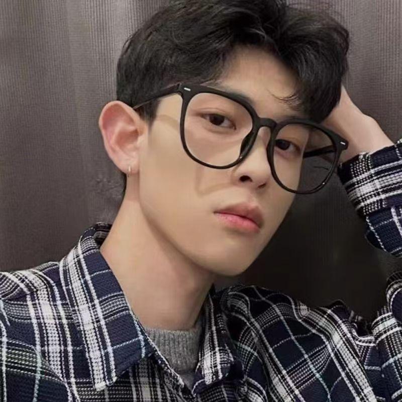 1 Pcs Transparent Computer Glasses Frame Anti Blue Light Round Eyewear for Women Men Blocking Glasses Optical Spectacle