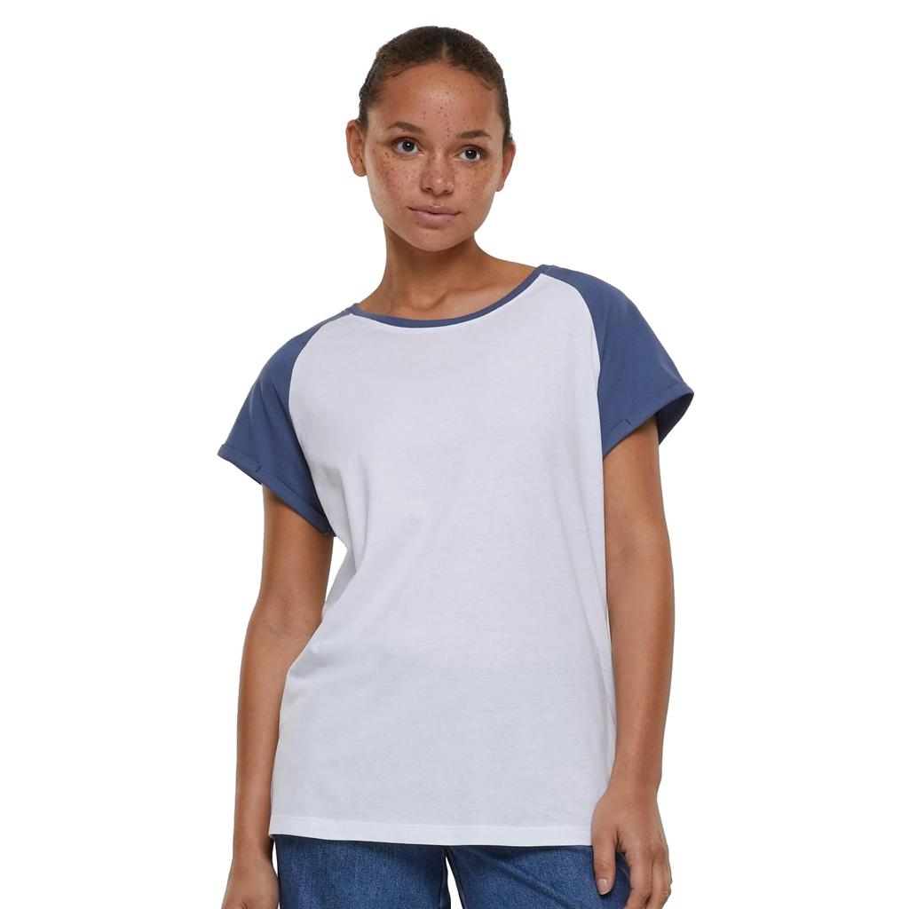 Urban Classics Womens/Ladies Contrast Raglan T-Shirt