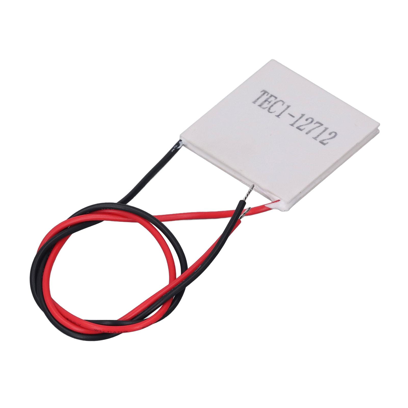 

Semiconductor Cooler Chip TEC1 12712 Refrigeration Tablet for CPU Coolers Power Sources DC12V