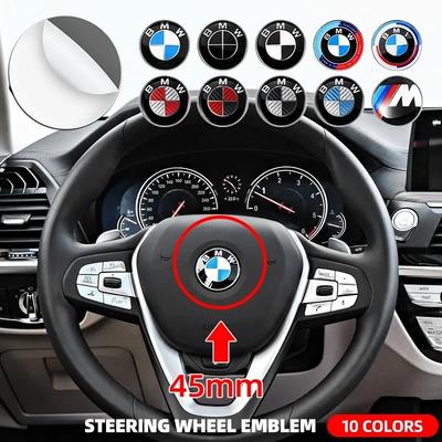 45mm 50th Anniversary Edition Odznak na volant auta Znak Samolepka pro BMW E36 E39 E87 E60 E46 E53 E90 F10 F20 F25 F30 X3 X5